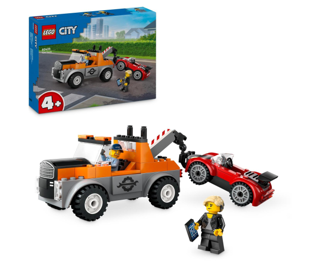 LEGO CITY 60435 Samochód pomocy drogowej i naprawa sportowego auta - 1248580 - zdjęcie 2